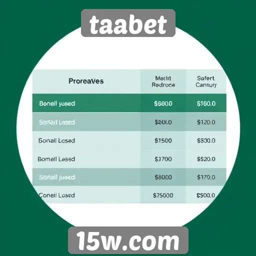 Comparativo de bônus oferecidos pelo taabet